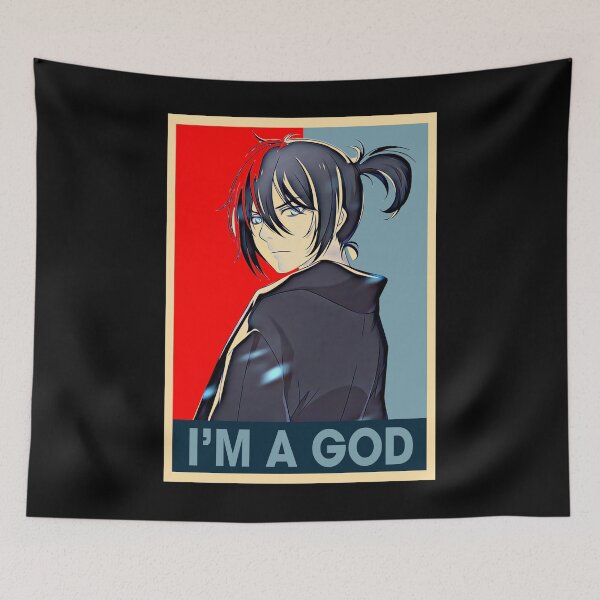Item preview, I am a god anime noragami art  gift for fans designed and sold by ThomasAnnie.