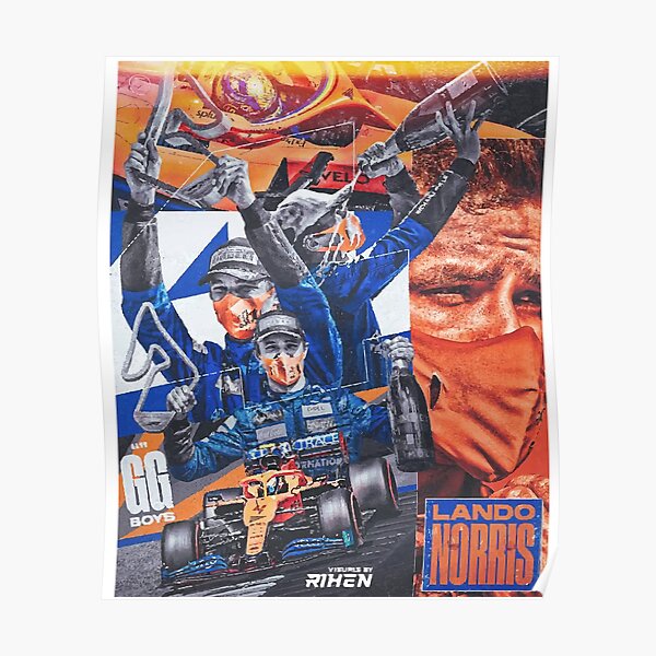 Lando Norris Poster Poster