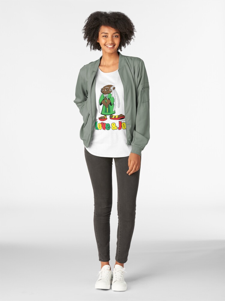 Alternate view of Love & Joy Premium Scoop T-Shirt
