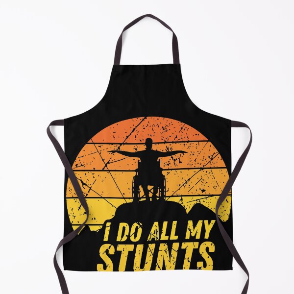 Item preview, I Do All  My Stunts Wheelchair Handicap  Stuntman designed and sold by busydesign.
