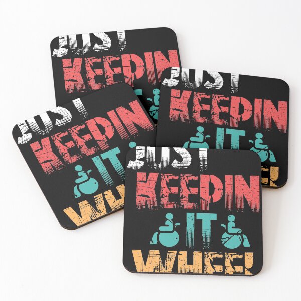 Item preview, Just Keppin It Wheel Funny Wheelchair designed and sold by busydesign.