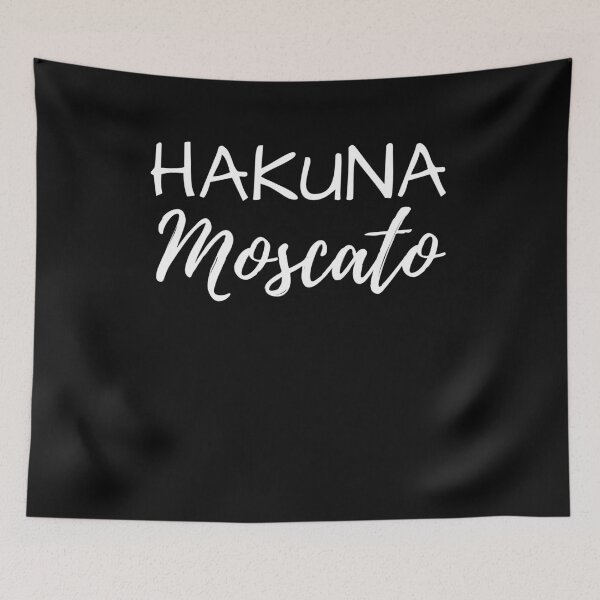 Item preview, Hakuna Moscato, Wine Drinking, Ladies’ Short Sleeve, Relaxed Fit, Cotton Poly , Blouse, Top, Funny Saying, Good Vibes designed and sold by kenganalashish.