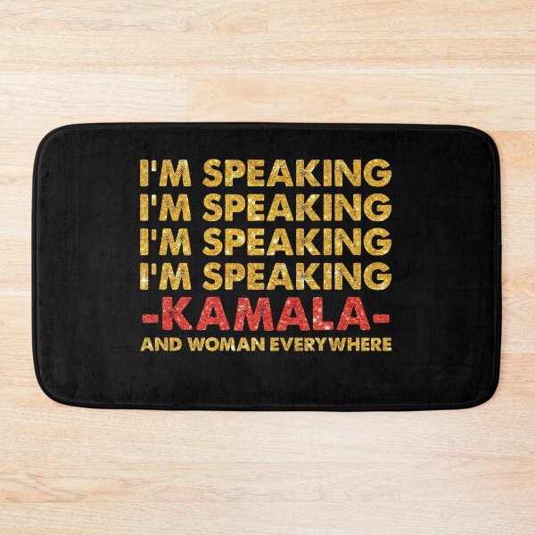 Item preview, I'm Speaking Kamala And Woman Every Where designed and sold by hochanh312.