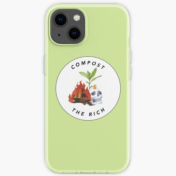 Compost the Rich iPhone Soft Case