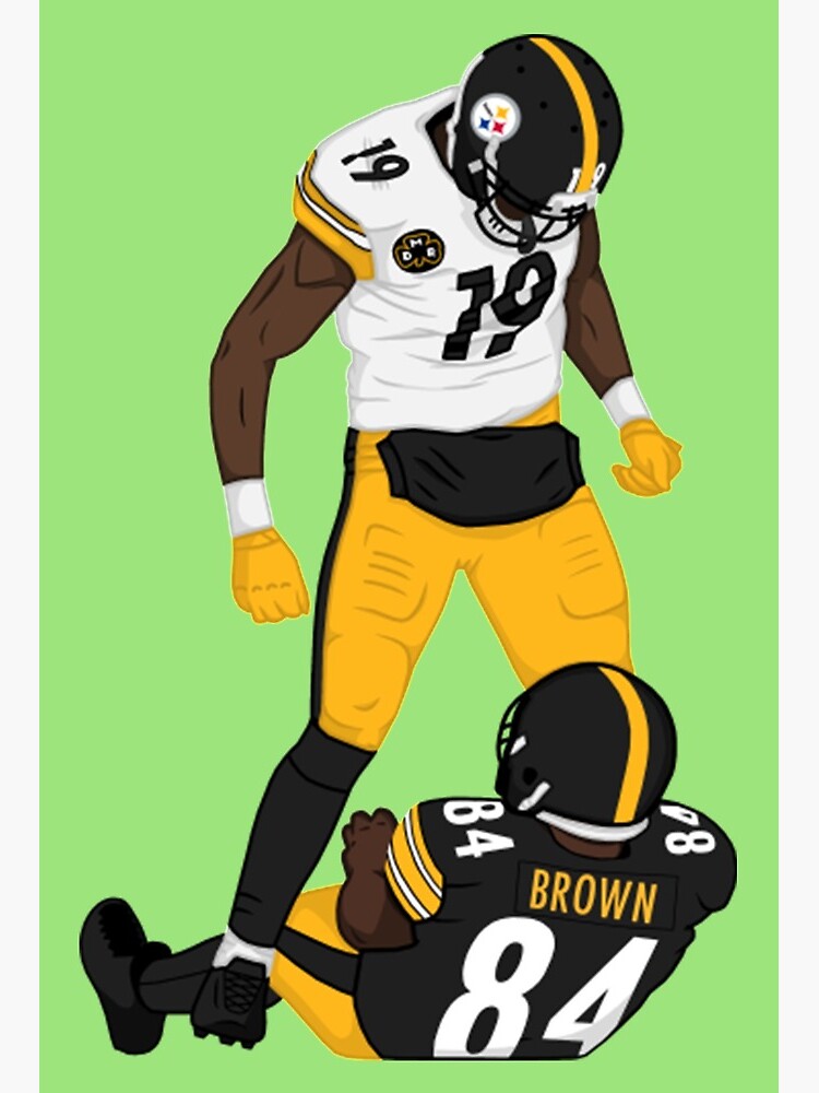 Juju Smith Schuster JuJu AB  Sticker for Sale by FetaBoxes