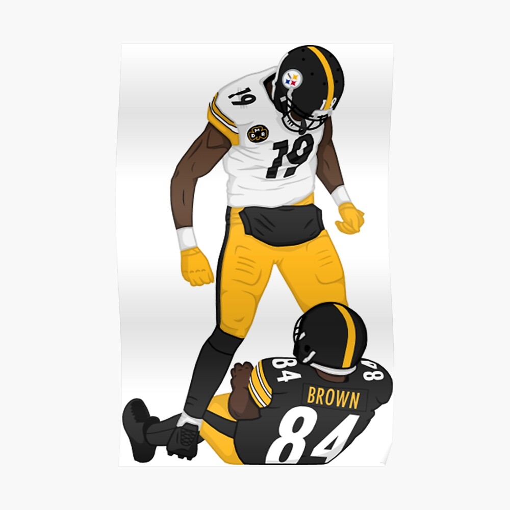 Juju Smith Schuster JuJu AB ' Sticker for Sale by FetaBoxes