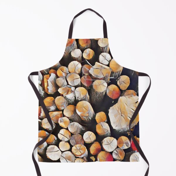 Item preview, Colorama pattern wood logs (oak with artistic effect) designed and sold by Joie-et-Poesie.