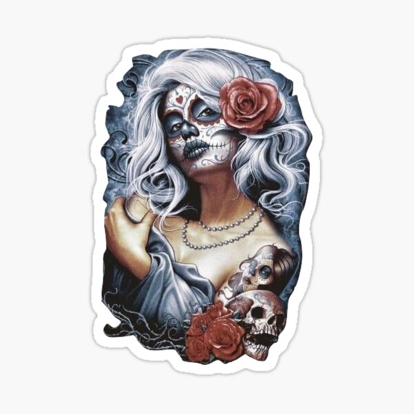 La Catrina Stickers Redbubble