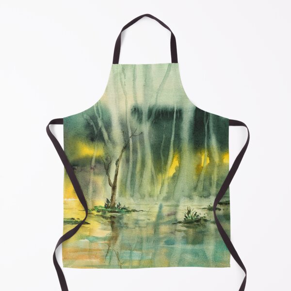 Item preview, Watercolor Misty Woods designed and sold by untamedwolf.