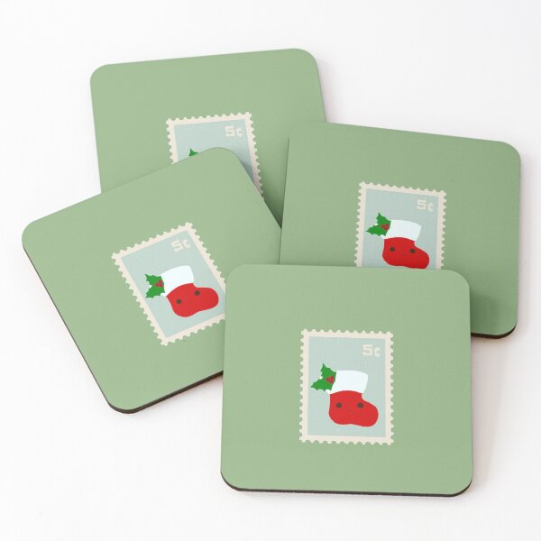 Item preview, Christmas Stocking Stamp designed and sold by ViolettLight.