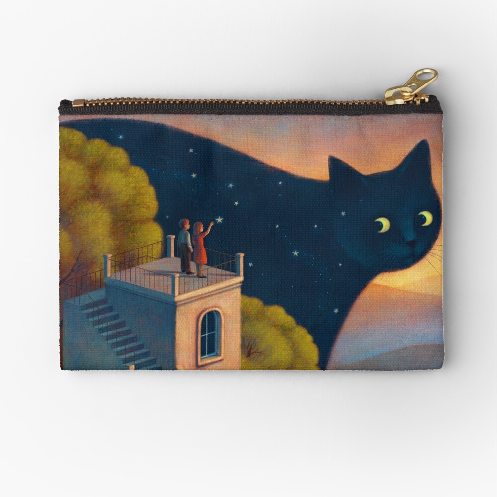 Eyes of the night Zipper Pouch