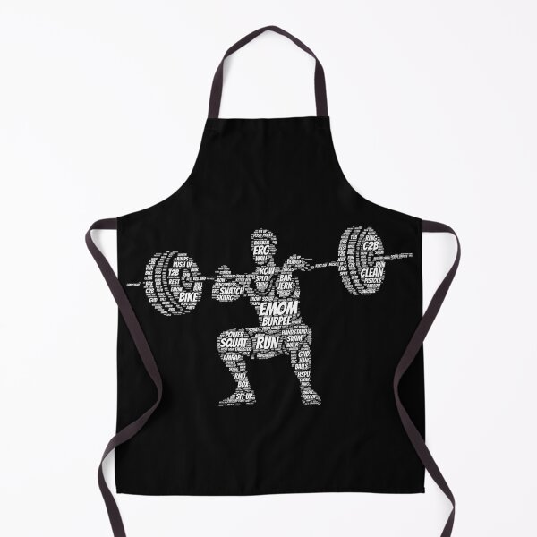 Item preview, The Clean - CrossFit word cloud based design designed and sold by RXThread.
