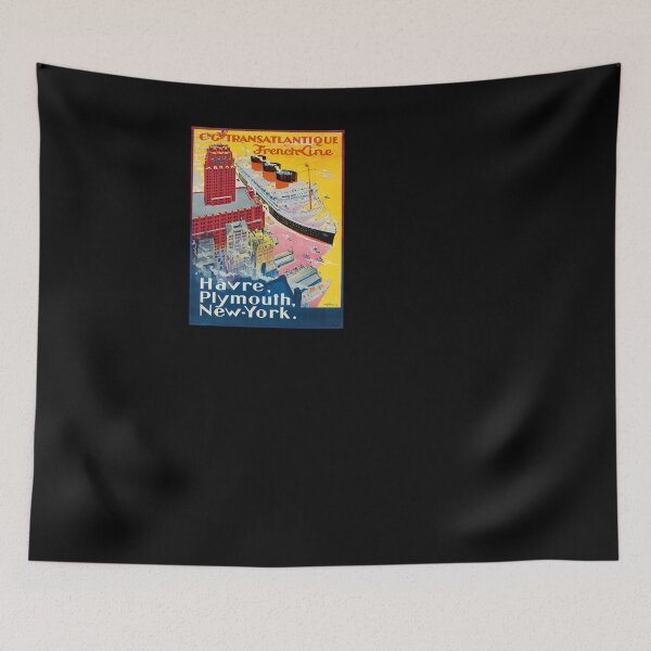 Item preview, retro iconic Havre Plymouth New York designed and sold by CorasPosters.