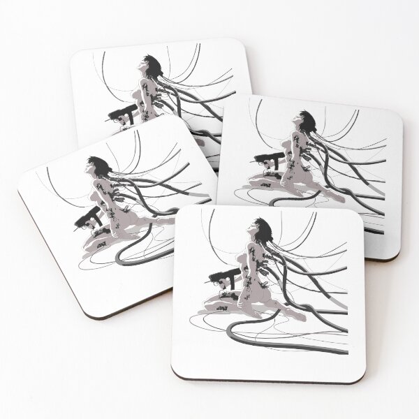 Item preview, girl akira ghost in shell art designed and sold by DeniceEdward.