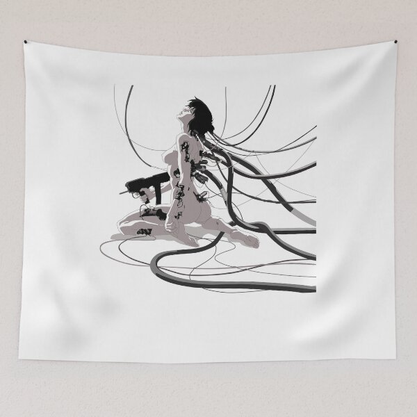 Item preview, girl akira ghost in shell art designed and sold by DeniceEdward.