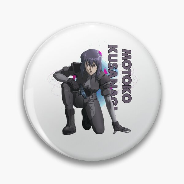 Item preview, motoko akira ghost in shell art designed and sold by DeniceEdward.