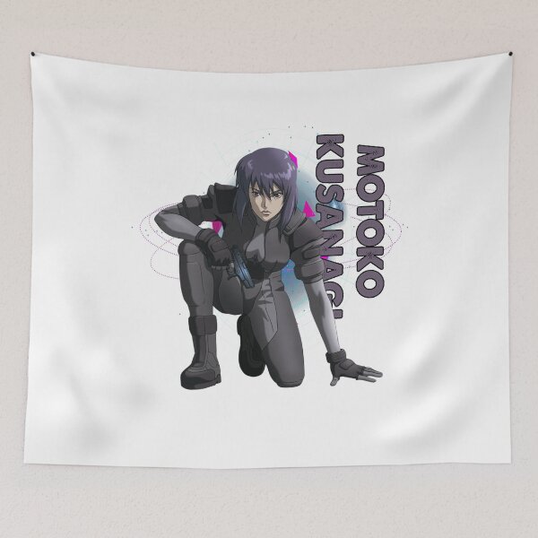 Item preview, motoko akira ghost in shell art designed and sold by DeniceEdward.
