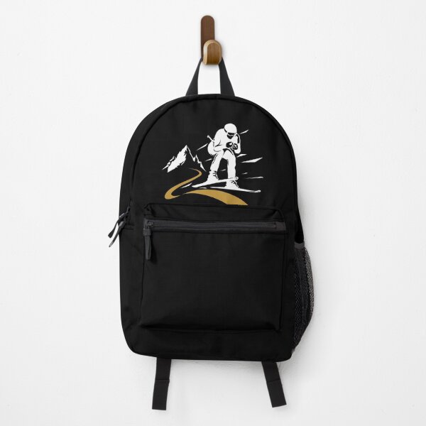 Item preview, Skiing | Airborne Downhill Skier | Black | Ski designed and sold by Pentimore.