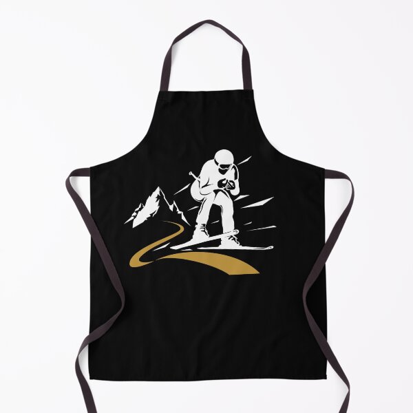 Item preview, Skiing | Airborne Downhill Skier | Black | Ski designed and sold by Pentimore.