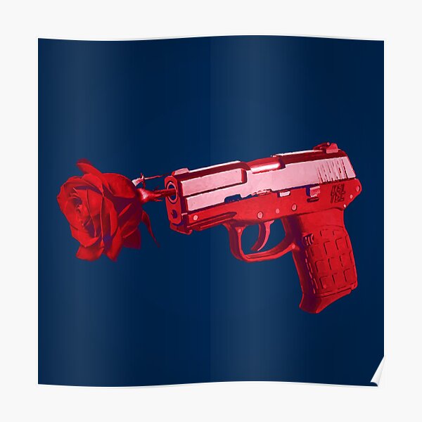 Gun N Roses Posters Redbubble - roblox scorpion audio gun