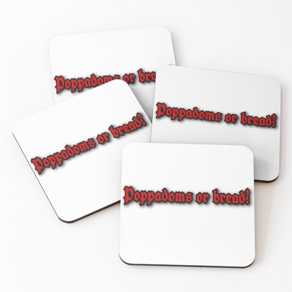 Item preview, James Acaster Poppadoms Or Bread Off-Menu Quote designed and sold by poetryartworm.