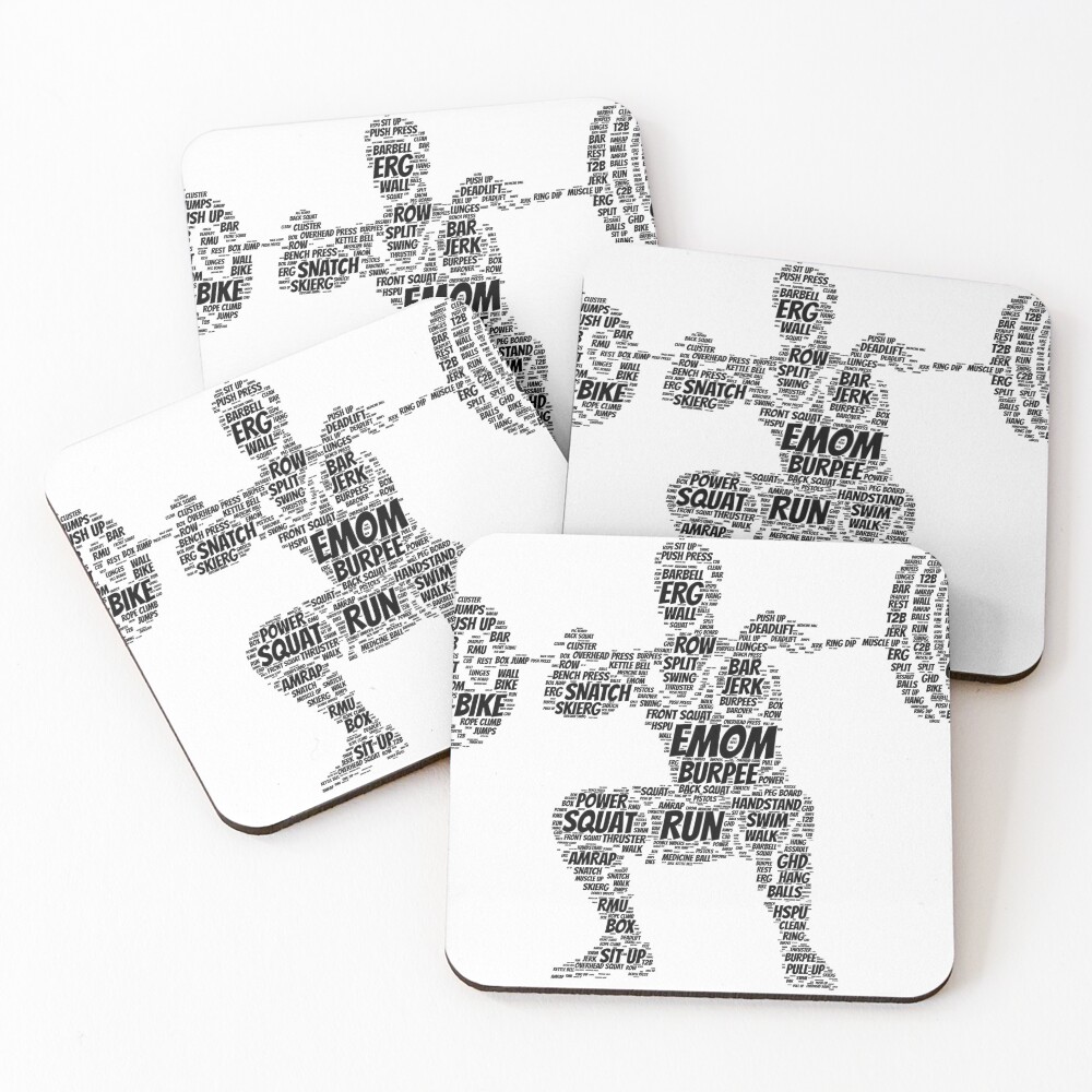 Item preview, Coasters (Set of 4) designed and sold by RXThread.