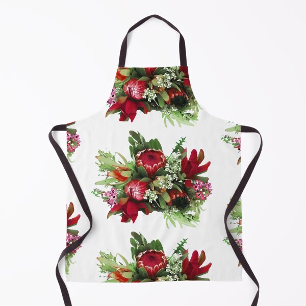 Aperçu de l'œuvre King Protea Bouquet, Bourgogne Rouge créée et vendue par PixDezines.