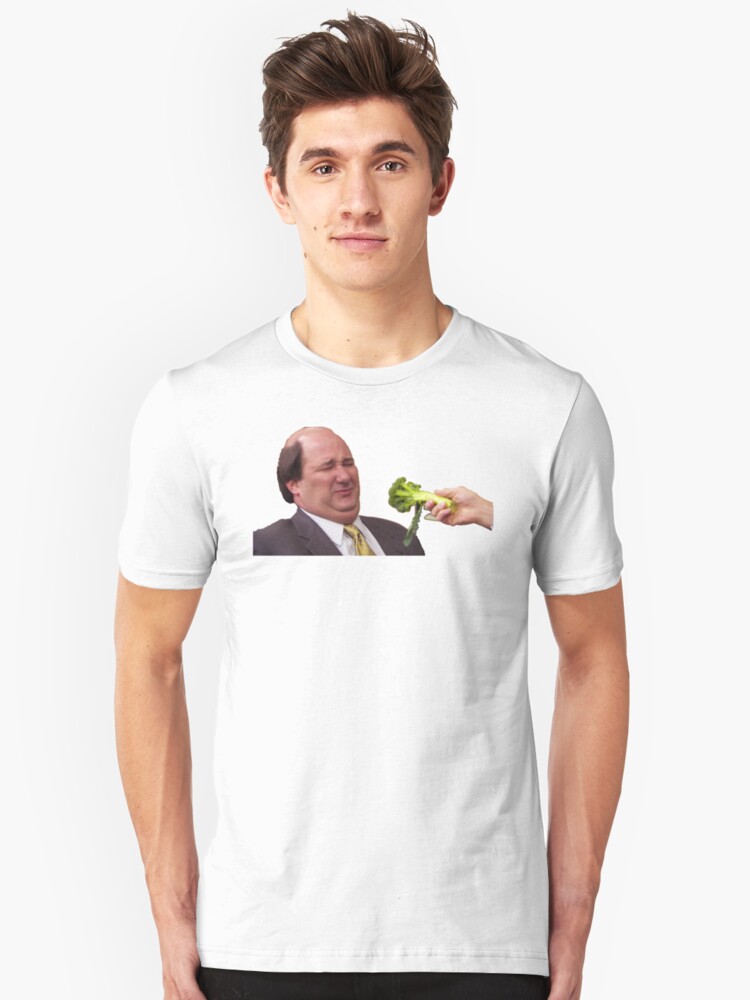 Alternate view of The Office Kevin Doesn't Like Broccoli Slim Fit T-Shirt