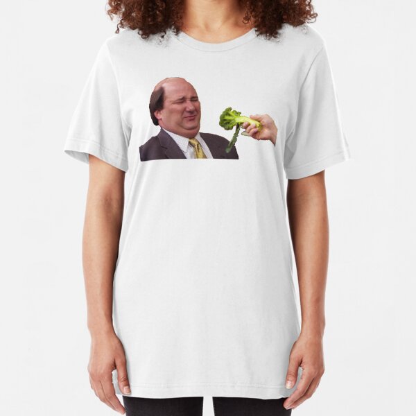 The Office Kevin Doesn't Like Broccoli Slim Fit T-Shirt