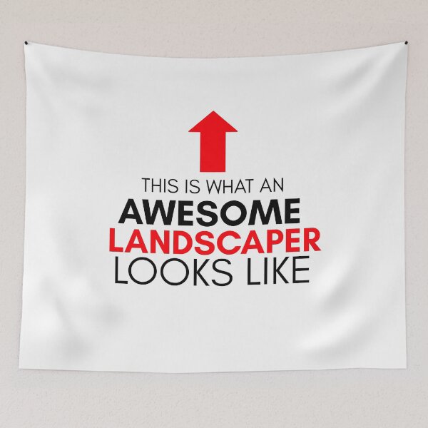 Item preview, Awesome Landscaper designed and sold by TeesYouWant.