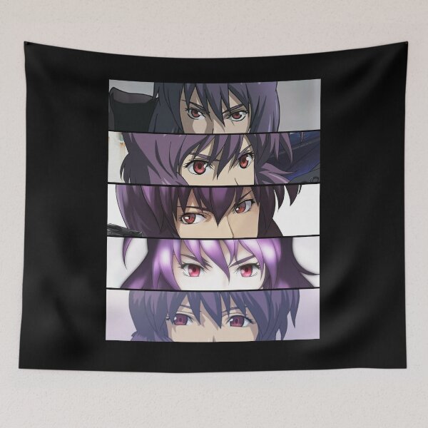 Item preview, five eyes akira ghost in shell art designed and sold by DeniceEdward.