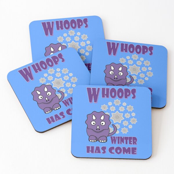 Item preview, Winter has come, a funny dino designed and sold by helenkaiy.