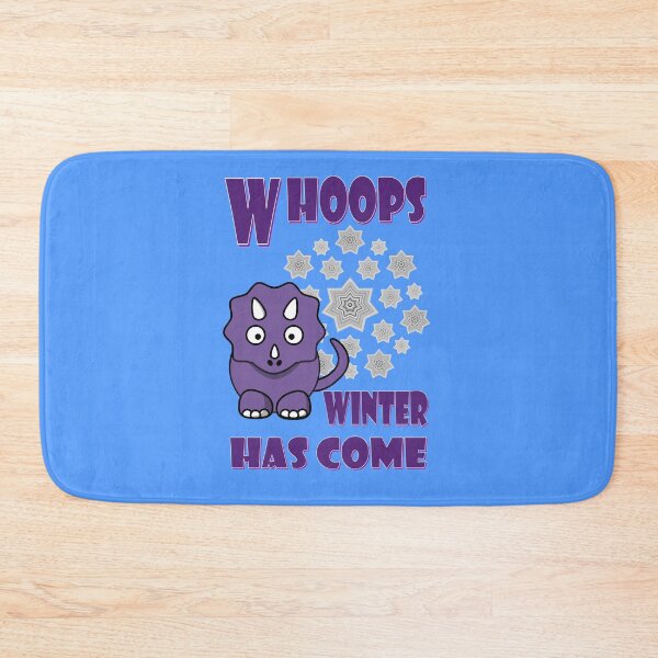 Item preview, Winter has come, a funny dino designed and sold by helenkaiy.