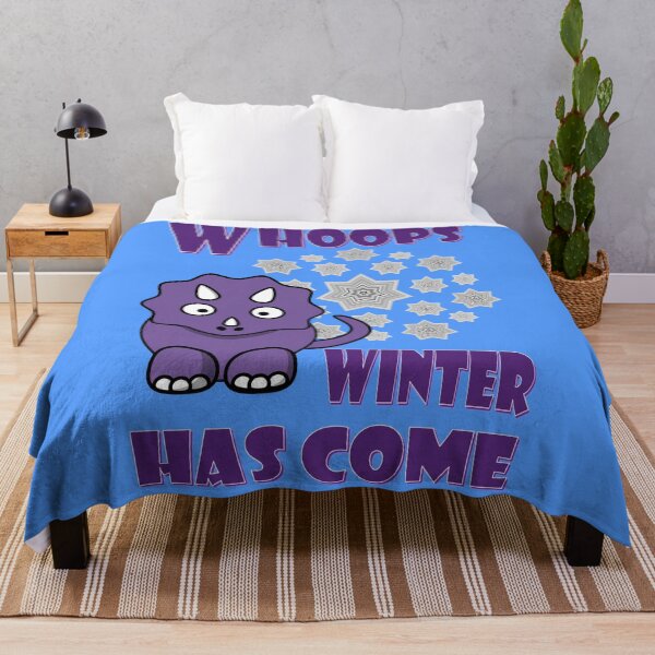 Item preview, Winter has come, a funny dino designed and sold by helenkaiy.