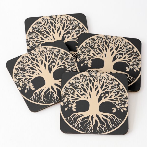 Item preview, Yggdrasil Tree Of Life Vintage Timber Look designed and sold by ecdato.