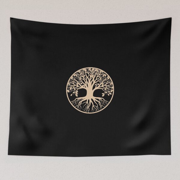 Item preview, Yggdrasil Tree Of Life Vintage Timber Look designed and sold by ecdato.