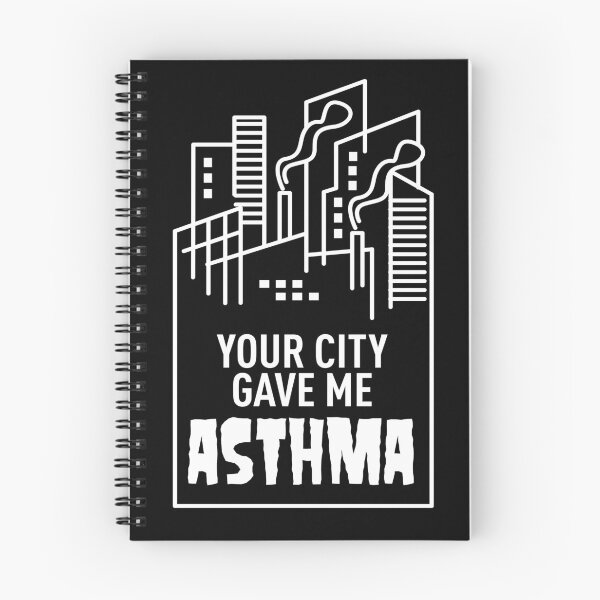 Item preview, Your City Gave Me Asthma White designed and sold by Andantino.