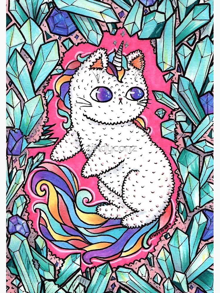 Unicorn kitty by zindyconz