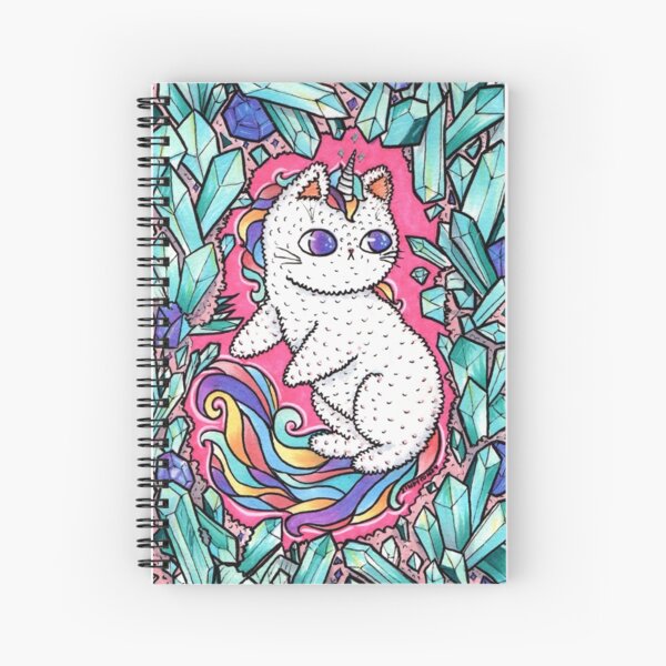 Einhorn Kätzchen Spiralblock