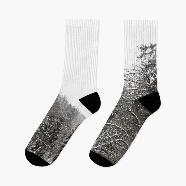 Item preview, Snow-covered Mountain Forest designed and sold by Garlawach.