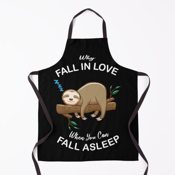 Item preview, Why fall in love when you can fall asleep - Sleeping Sloth designed and sold by My-Best-Life.