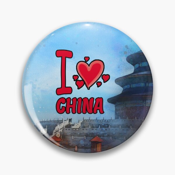Item preview, I LOVE CHINA, Beijing designed and sold by REALDesign-Shop.