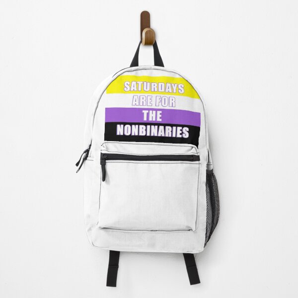 Item preview, SATURDAYS ARE FOR THE NONBINARIES! designed and sold by Deathoftheself.