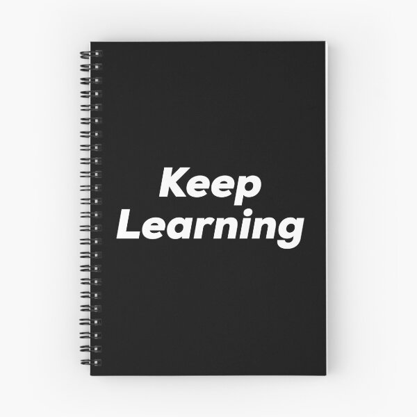 Item preview, Keep learning designed and sold by So Witcasm ?.