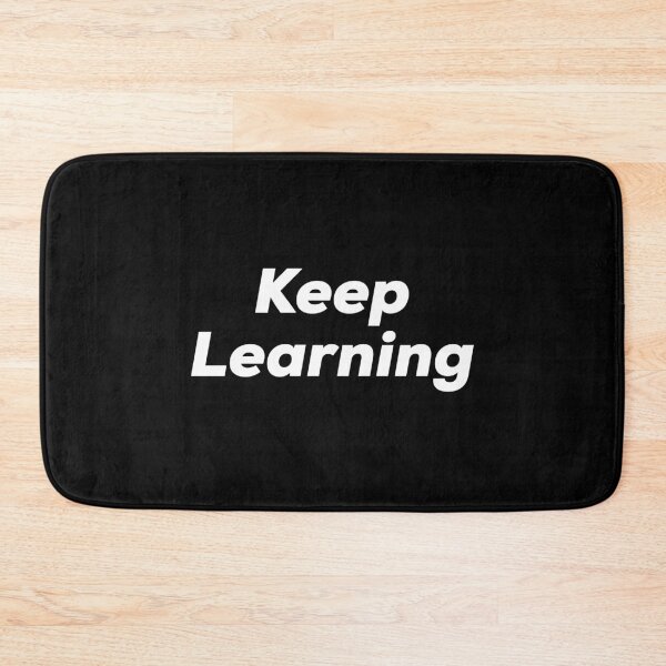 Item preview, Keep learning designed and sold by So Witcasm ?.