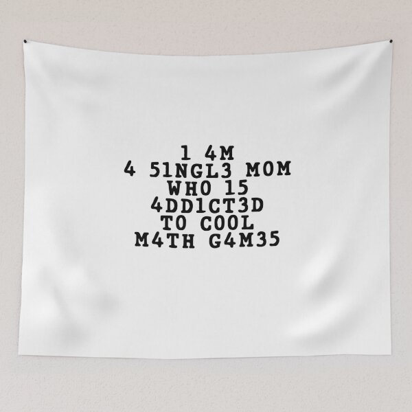 Item preview, I am a Single Mom who is addicted to Cool Math Games designed and sold by reakeyford11.