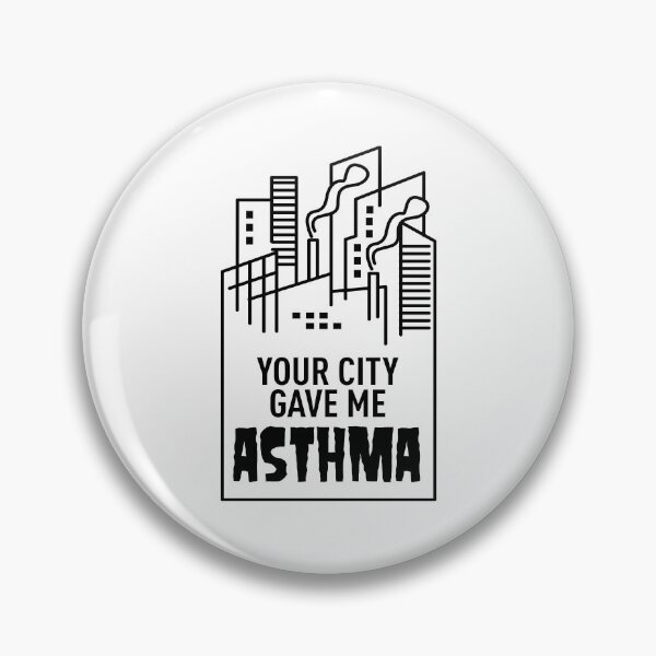 Item preview, Your City Gave Me Asthma Black designed and sold by Andantino.
