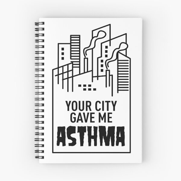 Item preview, Your City Gave Me Asthma Black designed and sold by Andantino.