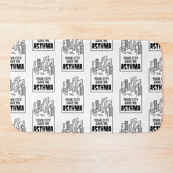 Item preview, Your City Gave Me Asthma Black designed and sold by Andantino.
