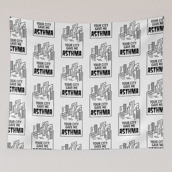 Item preview, Your City Gave Me Asthma Black designed and sold by Andantino.
